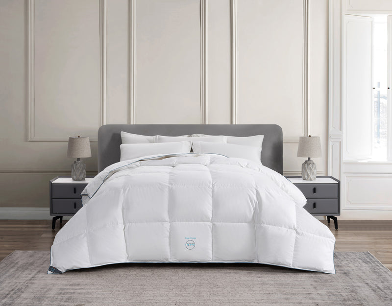 Sleep Climate White Feather & Down Blend Comforter Featuring with 37.5® Technology