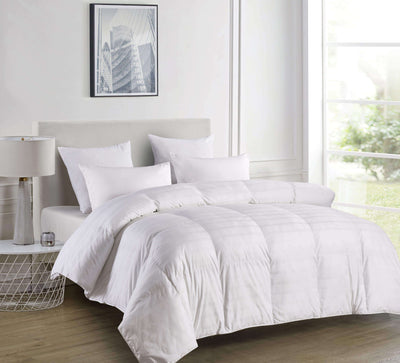 600 Thread Count Windowpane Duraloft Down Alternative Comforter-Extra Warmth
