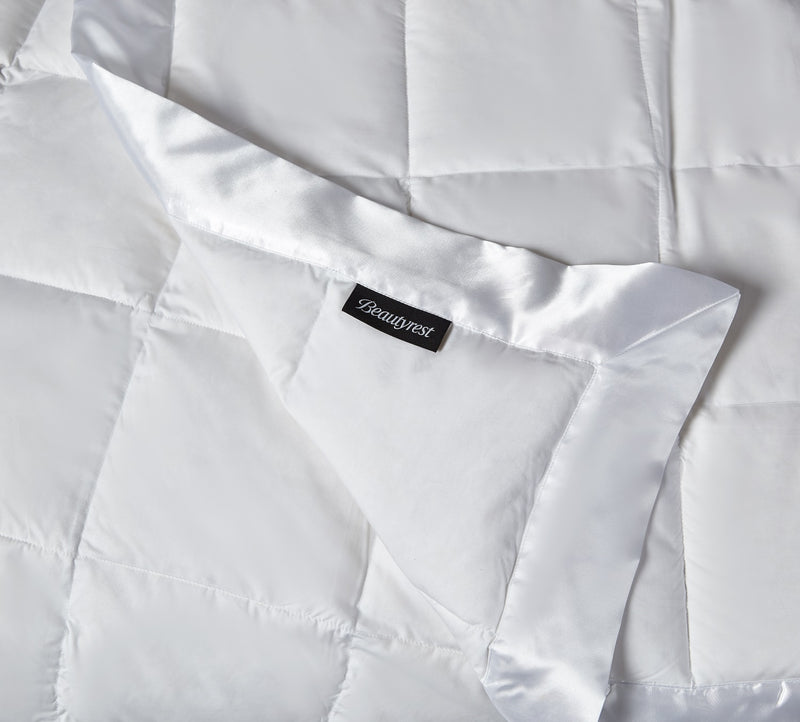 Beautyrest Tencel & Cotton Breathable White Down Blanket - Light Warmth