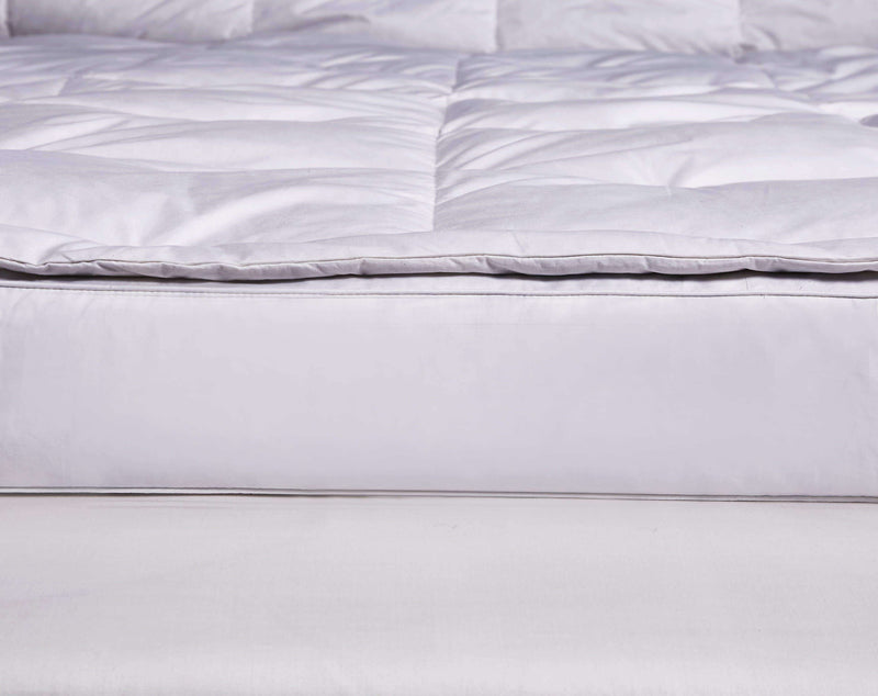 Luxury (Level IV)5" Down Top Featherbed King in White color