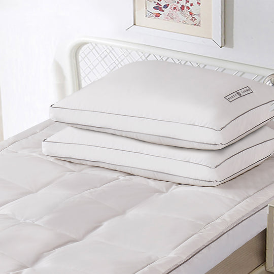 400 Thread Count Duraloft  Gusset Pillow -2 Pack
