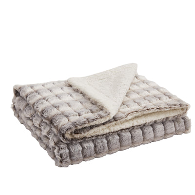Micromink Sherpa Cozy & Reversible Throw