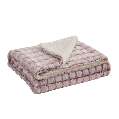 Micromink Sherpa Cozy & Reversible Throw