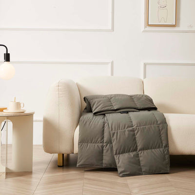 Beautyrest 650 Fill Power Packable Down Throw With Pouch