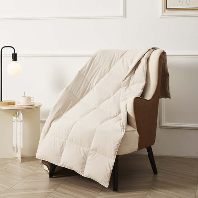 Beautyrest 650 Fill Power Packable Down Throw With Pouch