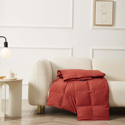 Beautyrest 650 Fill Power Packable Down Throw With Pouch