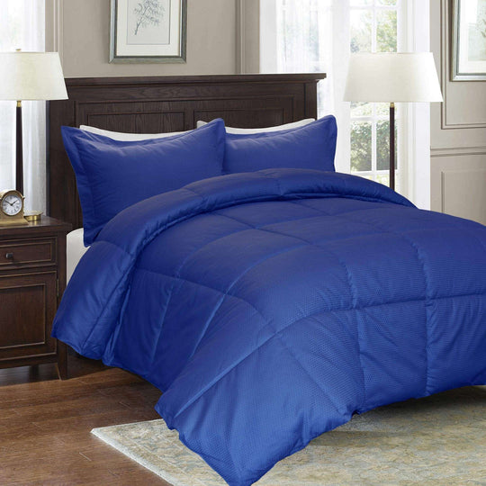 230 Thread Count Oversized Damask Down Alternative Comforter
