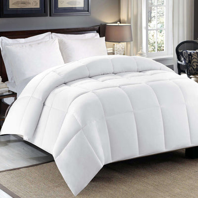  300 Thread Count Cotton Sateen Down Alternative Comforter