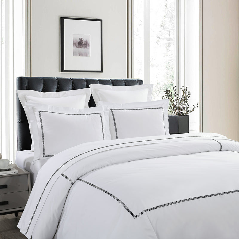 Hotel Grand Duvet Set Tencel Lyocell and Cotton Blend 90 x 98 and 108 x 98 oversized