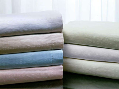  330 Thread Count Cotton Swiss Dot Duvet Cover Set