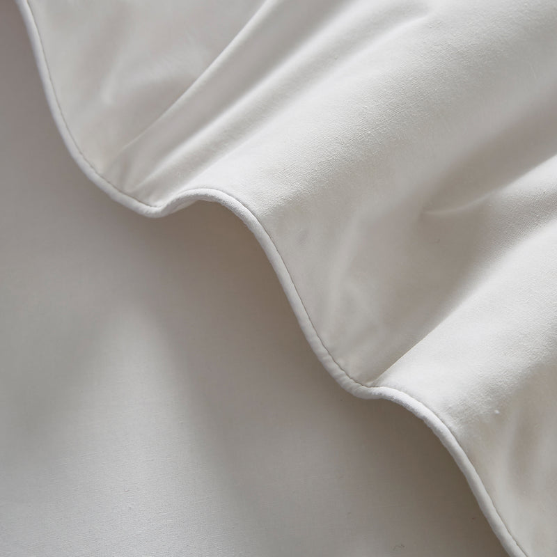 Farm To Home Organic Cotton All Season Warmth White Goose Feather And Down Comforter