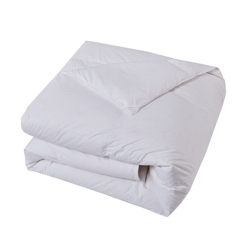 Farm To Home Organic Cotton 600 Fill Power White Down Comforter