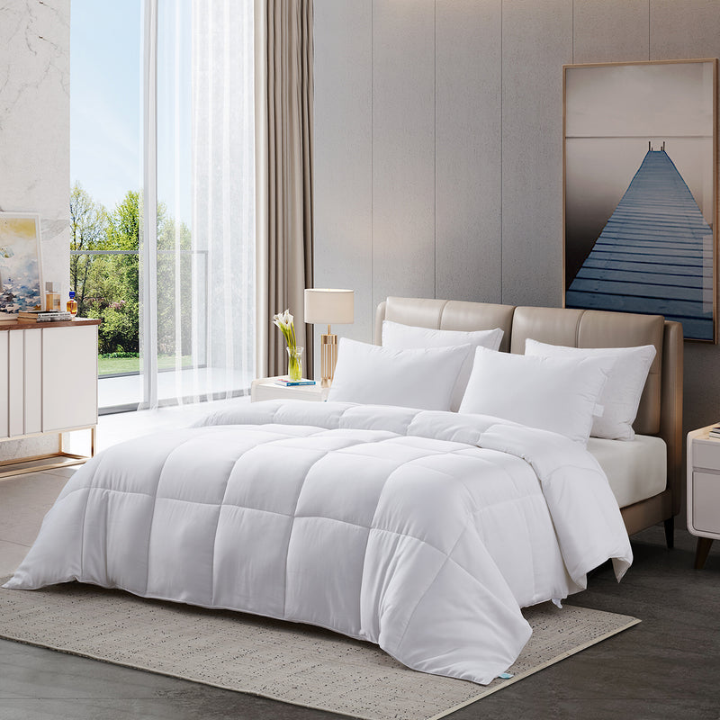 Kathy Ireland Viscose from Bamboo Origin Cooling Tencel Down Alternative Comforter