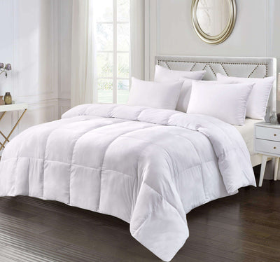 Kathy Ireland Ultra Soft Nano Touch Light to Extra Warmth Duraloft Down Alternative comforter