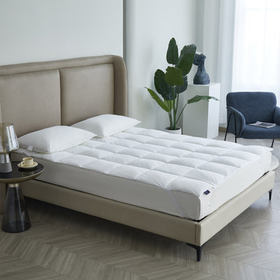 Scott Living Brrr Pro Cooling Tencel ™ & Polyester-filled Mattress Pad