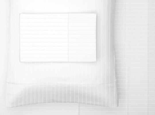 1000 Thread Count Pinstripe Pattern 4-Piece Sheet Set